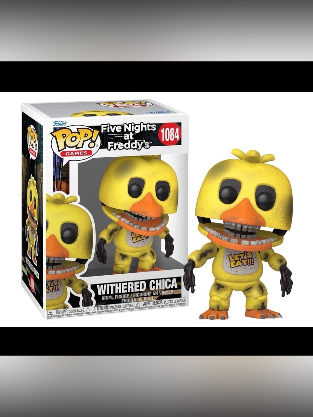 Funko POP! Five Nights at Freddy's Withered Chica - Yellow & Orange